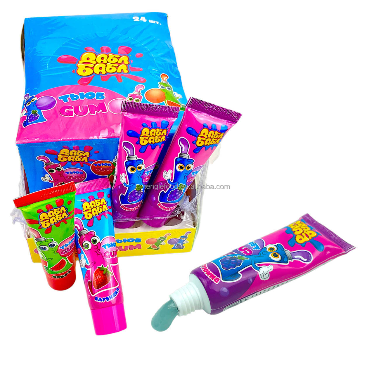 Волшебная Зубная паста Форма жидкая трубка жевательная резинка Джем конфеты