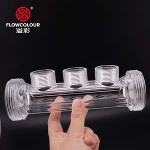 Flowcolor-Sensor halter Schauglas Aquarium Wasser qualitäts test anschluss PH \ ORP \ TDS Aquarium Schwimmbad - Product Image 5