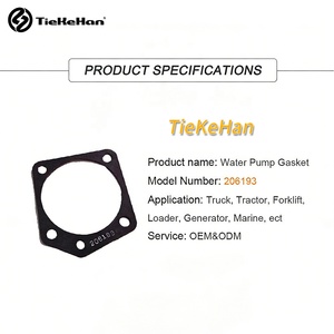 Genuine Stock K19 Engine Spare Parts 206193 Water Pump <b>Gasket</b> for Original Quality Diesel Machinery Engine - Product Image 3