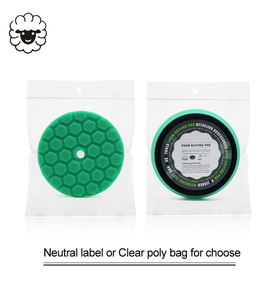 Da 3pcs xe dính bọt đánh bóng <span class=keywords><strong>Pads</strong></span> 3 \ "5 \" 6 \ "màu xanh lá cây Buffing <span class=keywords><strong>Pads</strong></span> cho xe cơ quan OEM tùy chỉnh - Product Image 6