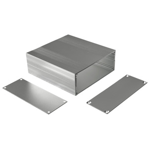 Vỏ nhôm nhẹ OEM cho bảng PCB, vỏ điện tử ép đùn với kích thước tùy chỉnh - Product Image 1
