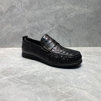 Mocassins en cuir PU pour hommes – Vente en gros, personnalisables, à enfiler, pour tenue habillée ou décontractée, chaussures de ville pour hommes