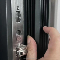 Puerta de Seguridad de Acero Premium, Placa de Acero Gruesa, Impermeable, Aislada, Galvanizada, para Entrada de Viviendas y Edificios