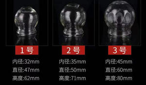 Obat cina Set terapi bekam kaca, alat pijat terapi bekam 16 buah Set terapi bekam kaca - Product Image 5