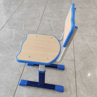 Ensemble bureau et chaise double réglable en bois, idéal pour salle de classe, bureau à domicile et salon – Meilleures ventes