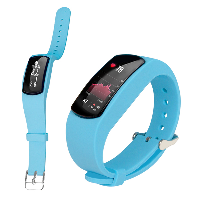 Smart Bracelet VSH09-HTO2 ECG PPG High-Precision Heart Rate SPO2 Temperature HRV(RRI) for Smart Physical Education Class