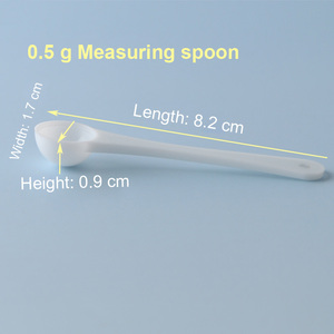 도매 CQ 브랜드 모델 CQ154 사출 성형 플라스틱 스푼-1g/3g/5g/10g 개별 포장 계량 스푼 가정용 - Product Image 2