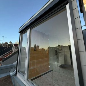 Persiana Enrollable Exterior Motorizada de PVC Transparente, Resistente al Viento y a los Rayos UV, para Cafetería, Restaurante, Terraza, Pérgola, Personalizable - Product Image 2