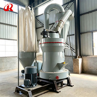 Broyeur de barite 3-5t/h 80-325 Mesh avec rouleaux résistants à l'usure
