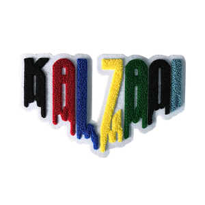 Logo de mode grande lettre coudre sur vêtement broderie à capuche patchs en chenille personnalisés - Product Image 5