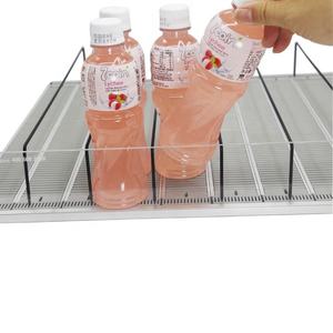 Estante rodante con resorte para enfriadores de bebidas, estante de alimentación por gravedad con divisores para reposición automática - Exhibidor FIFO para <span class=keywords><strong>supermercado</strong></span> - Product Image 3