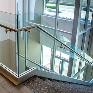 Balaustra in vetro, ringhiera in vetro senza cornice, ringhiera in vetro per balcone - Product Image 4
