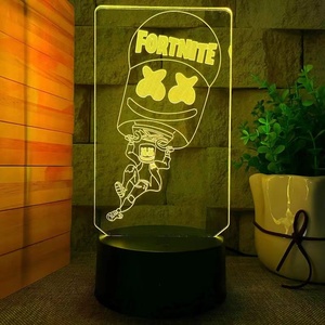 3D Illusion Lamp Fort nite 3D lampada acrilica Anime - Product Image 6