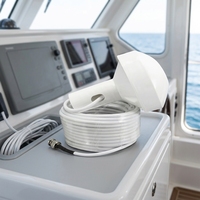 Antenne champignon active double mode GPS BeiDou Arronna Marine, étanche, câble SMA, pour positionnement de bateau