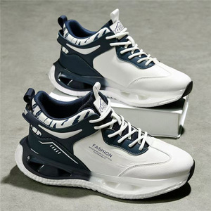 Zapatillas Deportivas Transpirables Antideslizantes de Primera Calidad, Zapatillas para Correr con Cierre de Cordones, Calzado Informal Cómodo para Jóvenes - Product Image 4