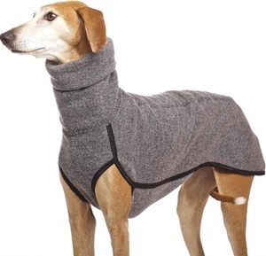 High Collar Classic Eco-Friendly <strong>Fleece</strong> Dog Coat Warm Turtleneck Soft Vest <strong>for</strong> <strong>Greyhound</strong> - Product Image 1