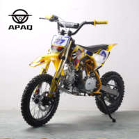 Pit bike de 110cc a gas para niños, bicicleta de Cross automática