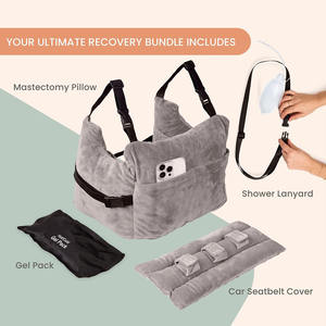 Mastectomie Post Chirurgie Oreiller Réduction Mammaire Patients Augmentation Cardiaque Du Sein Patients Récupération Chirurgie Pyjamas Coussins - Product Image 2