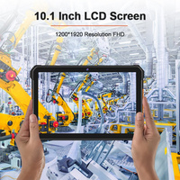 Tablet Resistente de 10.1 Pulgadas HD 1920x1200, Venta Directa de Fábrica, Compatible con OEM/ODM para Operaciones en Exteriores en Condiciones Difíciles
