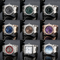Reloj de Pulsera de Lujo de Primera Calidad 3A, Resistente al Agua, con Caja de Acero Inoxidable Clásica y Cristal de Zafiro para Hombre, Mecánico Automático OEM