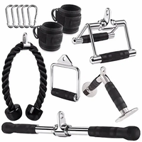 Attachement de traction des triceps, accessoires de machine à câble pour la gymnastique à domicile, corde à une tête de fitness