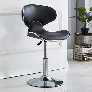 Zxm Home Office Furniture Modern <b>Black</b> Adjustable Lift Height Kitchen Counter High Dining Chairs Swivel <b>Bar</b> <b>Stool</b> Chairs - Product Image 6