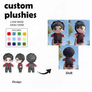 Fornitore di Peluche Personalizzati: Simpatico Personaggio Anime con Gilet a Righe, Regali Aziendali, Titan <span class=keywords><strong>2</strong></span> Raic Catter Animal Ferm Custom Stuffy - Product Image 1