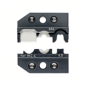 Matriz de crimpado para conectores de cable solar MC4 de 4.0 mm, modelo 664 - Product Image 1