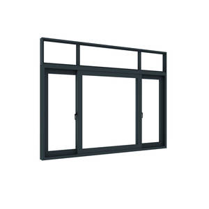 Système de fenêtre coulissante en aluminium Gm94 6063 T5, design européen avec rail en acier inoxydable et haute performance d'étanchéité à l'eau - Product Image 5