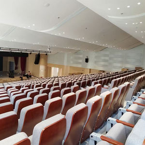 Venta directa de fábrica de la Iglesia escuela hotel tela moderna sillas de Iglesia sillas plegables muebles de Teatro Auditorio - Product Image 6