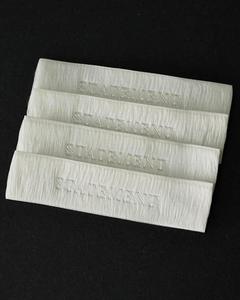 Wholesale Brand Logo Woven Garment Labels Tag Customized High Density Woven Label for Clothing - Product Image 2