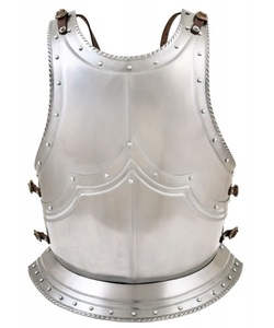 Conjunto de Armadura Gótica de Acero para Torso y Espalda con Acabado Metálico Premium, Diseño Duradero para Exhibición y Decoración de Coleccionistas - Product Image 1