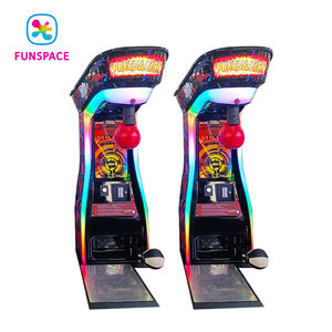 Équipement de parc d'attractions à pièces poinçonnage coup de pied jeu d'arcade Machine de <span class=keywords><strong>boxe</strong></span> à vendre - Product Image 4