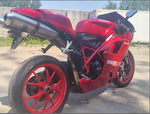 Motocicleta Deportiva <span class=keywords><strong>Ducati</strong></span> 848 EVO Usada, 848cc, Refrigerada por Agua, Apta para Conductores Experimentados, Ahorro de Combustible, Motocicleta de Lujo - Product Image 4