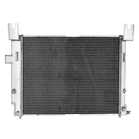 GTGMOTO 4-Reihen Aluminium-Kühler für Dodge Dakota Durango 3.7 3.9L 4.7L 5.9L 2000-2004