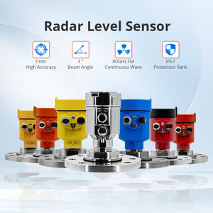 RS485 радиолокационный датчик уровня, низкая цена, прибор для измерения уровня воды, высокоточный радиолокационный датчик уровня - Product Image 2