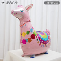 Nouveau design enfants cadeaux fête animaux ballons en aluminium ballon pour animaux de compagnie ballon de marche ballon en aluminium à hélium ballons animaux globos