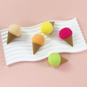 Nouvelle poudre de maquillage hydrophile non latex, double usage sec et humide, en forme de <span class=keywords><strong>cornet</strong></span> de glace, 2024 - Product Image 2