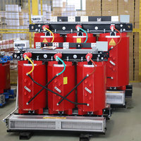 Transformateurs triphasés à résine époxy de type sec, norme IEC, 11 kV, 75 kVA, 100 kVA, 125 kVA, 160 kVA, industriels, ignifuges, 50/60 Hz