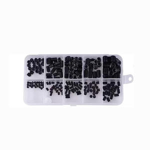 ชุดสกรูหัวจมสแตนเลส 304 มาตรฐาน ISO ขนาด M3-M10 สีดำ หัวหกเหลี่ยม แบบต่างๆ M4 M5 M6 M8 M10 ระบบเมตริก - Product Image 6