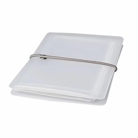 Classeur portable mini durable en PP pour cartes de baseball, 15 pochettes, album photo, protège-cartes, logo personnalisé
