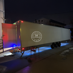 รถห้องน้ำเคลื่อนที่สุดหรูพร้อมภายในกันเสียง ห้องน้ำพกพาสำหรับตั้งแคมป์กลางแจ้ง ห้องน้ำสาธารณะแบบพกพาสำหรับงานอีเว้นท์สุดพิเศษ - Product Image 2