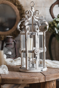 Farol Decorativo Antiguo <span class=keywords><strong>de</strong></span> <span class=keywords><strong>Hierro</strong></span> <span class=keywords><strong>Fundido</strong></span> y Vidrio <span class=keywords><strong>para</strong></span> <span class=keywords><strong>Exteriores</strong></span>, Farol Colgante <span class=keywords><strong>de</strong></span> Metal <span class=keywords><strong>para</strong></span> Velas, Farol <span class=keywords><strong>de</strong></span> Ramadán - Product Image 5