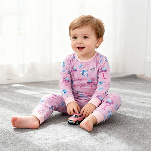 Mono de Bebé de Manga Larga con Estampado Personalizado con Certificado CPC, Edición Primavera-Otoño, Pijama de Bambú para Bebé, Pelele para Niño - Product Image 5