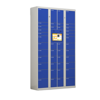 Casier à colis extérieur intelligent, armoire de livraison avec contrôle par application et code QR, armoire en acier résistante aux intempéries, certifiée CE, fabriquée en usine