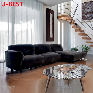 Sofá Italiano U-Best, Sofá Moderno y Minimalista, <span class=keywords><strong>Perezoso</strong></span>, Divano, Divani, Hoekbank, Mueble, Meble De Salon, Maison, Furniture, Livi - Product Image 5