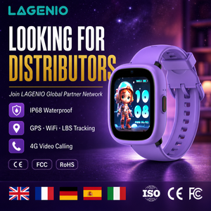 Reloj Inteligente para Niños LAGENIO con Distribución Global, Tarjeta SIM, Pantalla de <span class=keywords><strong>1</strong></span>.7 Pulgadas, Posicionamiento GPS+BS+WIFI, Botón SOS, Videollamada HD, 4G - Product Image 1