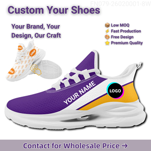 Scarpe da Ginnastica Casual da Uomo in Mesh per Camminata e Corsa, con Design Personalizzato su Misura per Attività all'Aperto, Spedizione Globale - Product Image 1