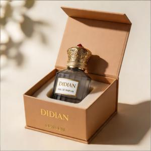 Flacons de parfum vides de 50 ml haut de gamme, très demandés, style vintage rond, jolis flacons vaporisateurs, avec étiquette personnalisée et boîte - Product Image 4