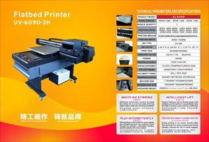 Nhà Máy Giá kích thước nhỏ <span class=keywords><strong>6090</strong></span> UV phẳng máy in Điều kiện Mới cho in ấn thủy tinh Acrylic tấm kim loại PVC Hội Đồng hiệu 600 mét - Product Image 4